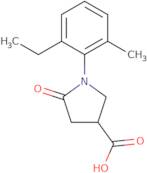 1-(2-Ethyl-6-methylphenyl)-5-oxopyrrolidine-3-carboxylic acid