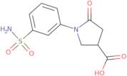 5-Oxo-1-(3-sulfamoylphenyl)pyrrolidine-3-carboxylic acid