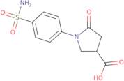 1-[4-(Aminosulfonyl)phenyl]-5-oxopyrrolidine-3-carboxylic acid