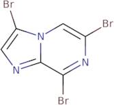 3,6,8-Tribromoimidazo[1,2-a]pyrazine