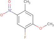 1-Fluoro-2-methoxy-4-methyl-5-nitrobenzene