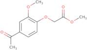 Methyl 2-(4-acetyl-2-methoxyphenoxy)acetate