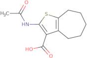 2-(Acetylamino)-5,6,7,8-tetrahydro-4H-cyclohepta[b]thiophene-3-carboxylic acid