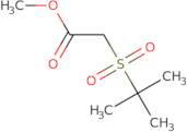 Methyl 2-(2-methylpropane-2-sulfonyl)acetate