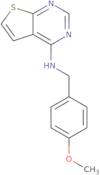 N-[(4-Methoxyphenyl)methyl]thieno[2,3-d]pyrimidin-4-amine