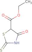 Ethyl 4-oxo-2-sulfanylidene-1,3-thiazolidine-5-carboxylate