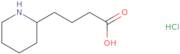 4-(Piperidin-2-yl)butanoic acid hydrochloride