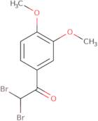 2,2-dibromo-1-(3,4-dimethoxyphenyl)ethan-1-one