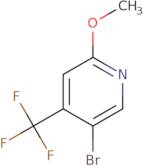 5-Bromo-2-methoxy-4-(trifluoromethyl)pyridine
