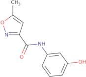 N-(3-Hydroxyphenyl)-5-methyl-3-isoxazolecarboxamide