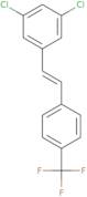 (E)-1-[4-(Trifluoromethyl)phenyl]-2-(3,5-dichlorophenyl)ethene