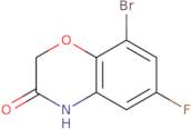 8-Bromo-6-fluoro-2,4-dihydro-1,4-benzoxazin-3-one