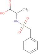 2-(Phenylmethanesulfonamido)propanoic acid