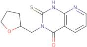 3-(Oxolan-2-ylmethyl)-2-sulfanylidene-1H,2H,3H,4H-pyrido[2,3-d]pyrimidin-4-one