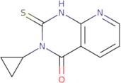 3-Cyclopropyl-2-sulfanylidene-1H,2H,3H,4H-pyrido[2,3-d]pyrimidin-4-one