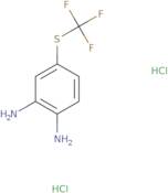 4-((Trifluoromethyl)thio)benzene-1,2-diamine dihydrochloride