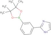 2-[3-(Tetramethyl-1,3,2-dioxaborolan-2-yl)phenyl]-1H-imidazole