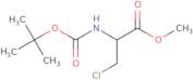 3-Chloro-N-[(1,1-dimethylethoxy)carbonyl]-D-alanine methyl ester