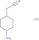 (trans-4-Aminocyclohexyl)acetonitrile Hydrochloride