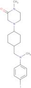 4-(trans-4-(((4-Iodophenyl)(methyl)amino)methyl)cyclohexyl)-1-methylpiperazin-2-one