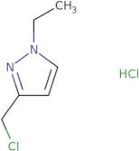 3-(Chloromethyl)-1-ethyl-1H-pyrazole hydrochloride