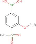 (4-Methanesulfonyl-3-methoxyphenyl)boronic acid