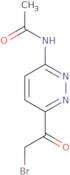 N-[6-(2-Bromo-acetyl)-pyridazin-3-yl]-acetamide