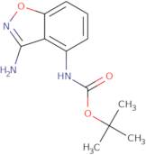 (3-Amino-benzo[D]isoxazol-4-yl)-carbamic acid tert-butyl ester