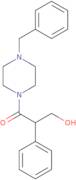 1-(4-Benzyl-piperazin-1-yl)-3-hydroxy-2-phenyl-propan-1-one