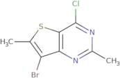 7-Bromo-4-chloro-2,6-dimethyl-thieno[3,2-d]pyrimidine