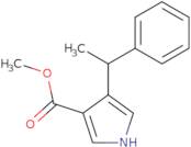 4-(1-Phenyl-ethyl)-1H-pyrrole-3-carboxylic acid methyl ester