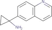 1-(Quinolin-6-yl)cyclopropan-1-amine