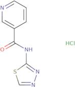 N-(1,3,4-Thiadiazol-2-yl)nicotinamide hydrochloride