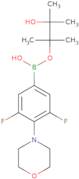 4-(2,6-Difluoro-4-(4,4,5,5-tetramethyl-1,3,2-dioxaborolan-2-yl)phenyl)morpholine