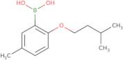 [5-Methyl-2-(3-methylbutoxy)phenyl]boranediol