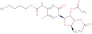 2',3'-Di-O-acetyl-5'-deoxy-5-fluoro-N4-(pentoxycarbonxyl)cytidine