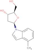 1-(2-Deoxy-b-D-ribofuranosyl)-4-methylindole