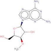 2,6-Diamino-9-(3'-O-methyl-b-D-ribofuranosyl)purine