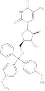 1-(2'-Deoxy-5'-O-DMT-2'-fluoro-b-D-arabinofuranosyl)thymine