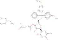 1-(2'-Deoxy-5'-O-DMT-2'-fluoro-b-D-arabinofuranosyl)thymine 3'-O-succinate triethylammonium salt