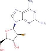 2,6-Diamino-9-(2'-deoxy-2'-fluoro-b-D-arabinofuranosyl)purine