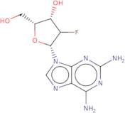 2,6-Diamino-9-(2'-deoxy-2'-fluoro-β-D-ribofuranosyl)purine