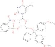 1-(2'-Deoxy-5'-O-DMT-3'-O-nitrophenylsulphonyl-b-D-lyxofuranosyl)thymine