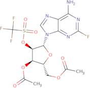 3',5'-Di-O-acetyl-2-fluoro-2'-O-trifluoromethanesulfonyladenosine