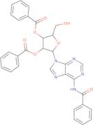 2',3'-Di-O-benzoyl-N6-benzoyl-L-adenosine