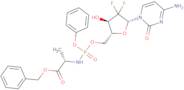 N-(2'-Deoxy- 2', 2'- difluorocytidine 5'-P- phenyl phosphate) L- alanine benzyl ester