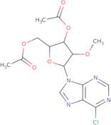 9-(3',5'-Di-O-acetyl-2'-O-methyl-b-D-ribofuranosyl)-6-chloropurine