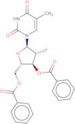 1-(3',5'-Di-O-benzoyl-2'-deoxy-2'-fluoro-β-L-arabinofuranosyl)thymine