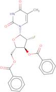 1-(3'-5'-Di-O-benzoyl-2'-deoxy-2'-fluoro-α-L-arabinofuranosyl)thymine