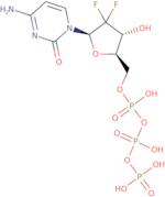 2'-Deoxy-2',2'-difluorocytidine 5'-triphosphate sodium, 10 mM aqueous solution